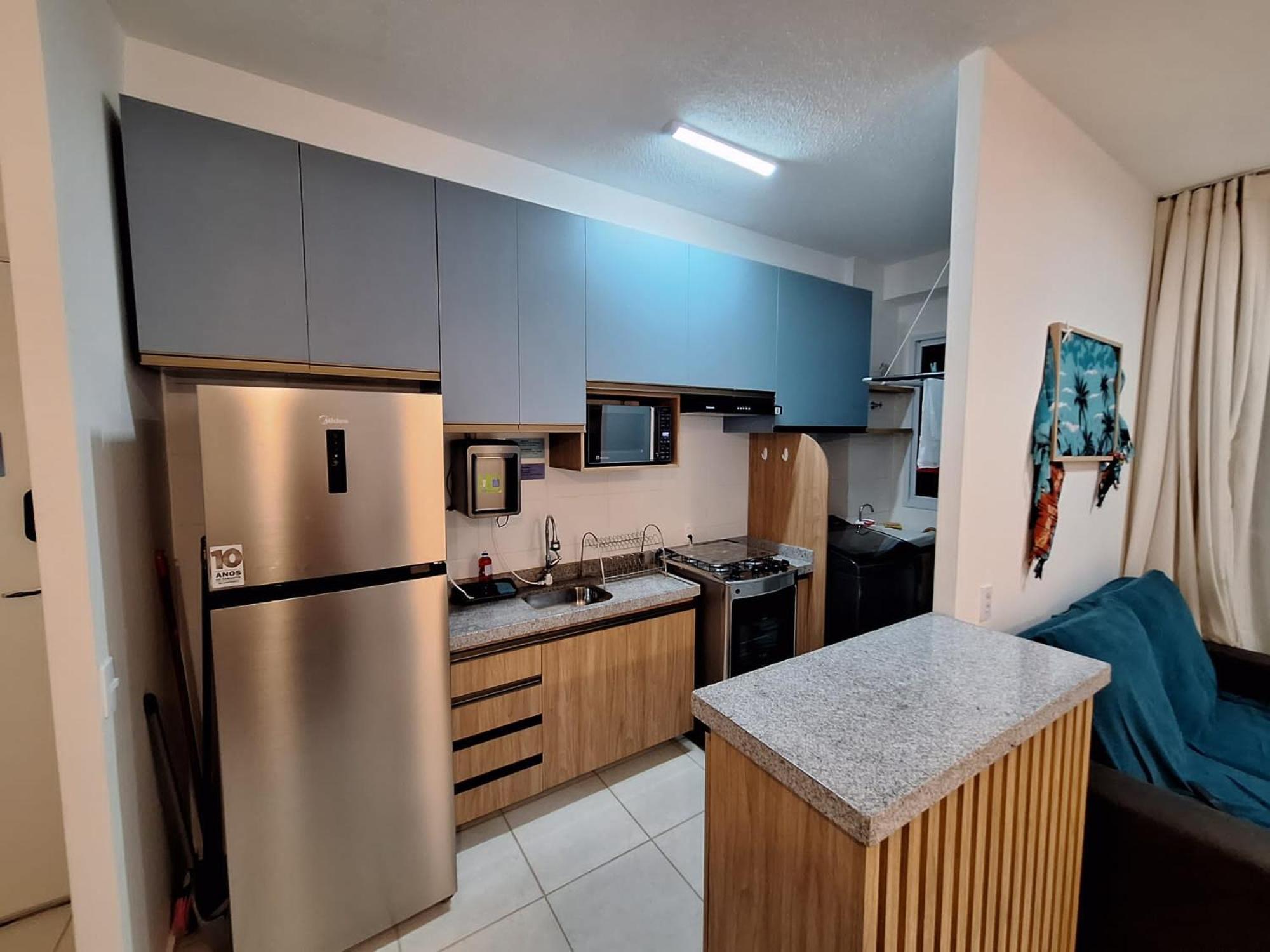 Apartamento Jth Do Futuro Vista Mar 3q2b Ar Condicionado *